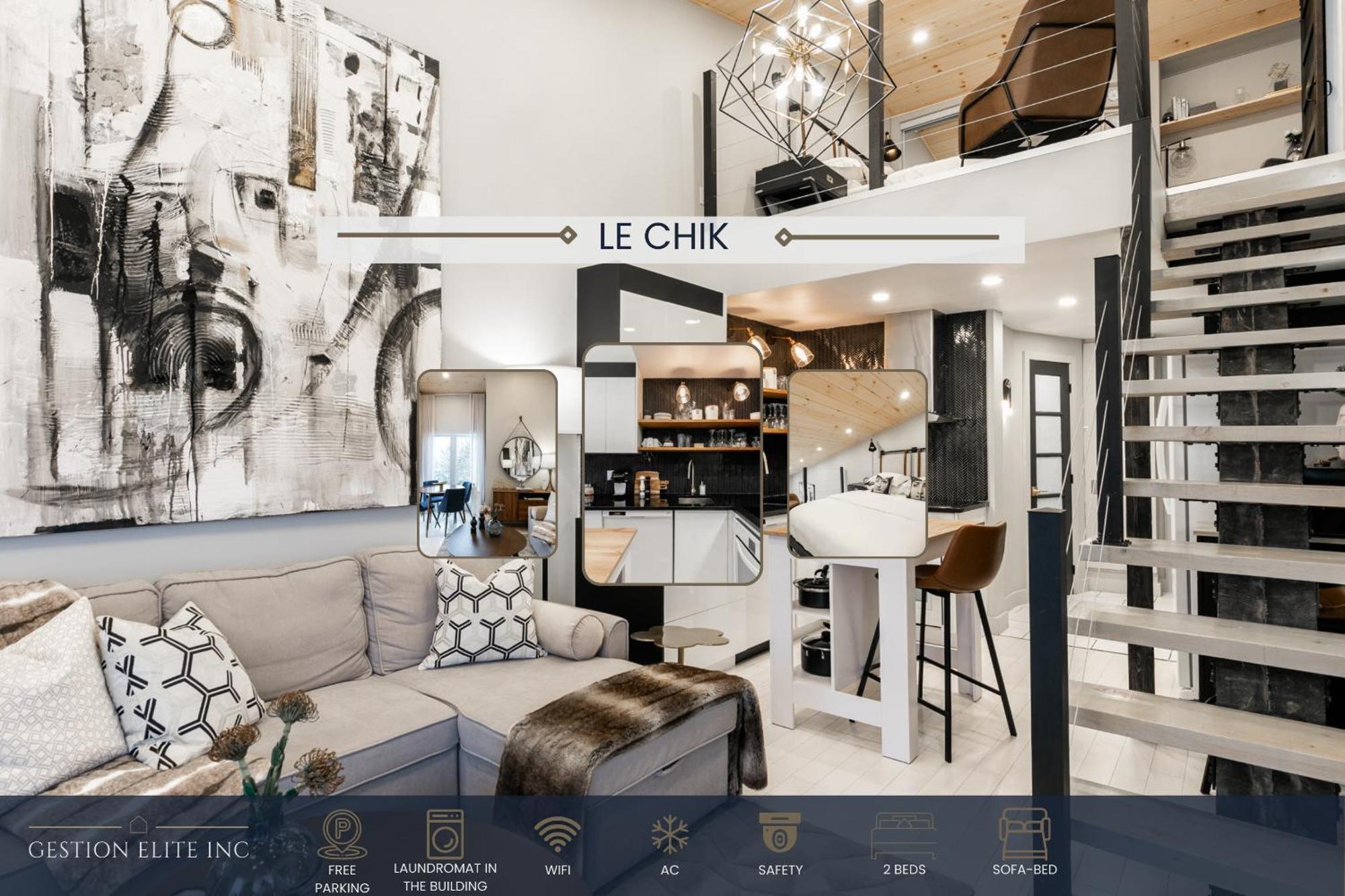 Le Chik By Gestion Elite Lägenhet Mont-Tremblant Exteriör bild
